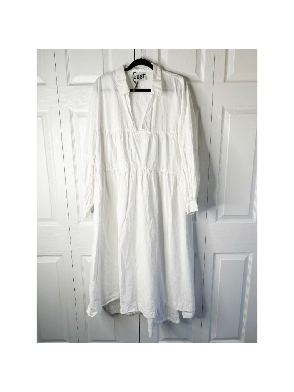 Just Female White Maxi Dress